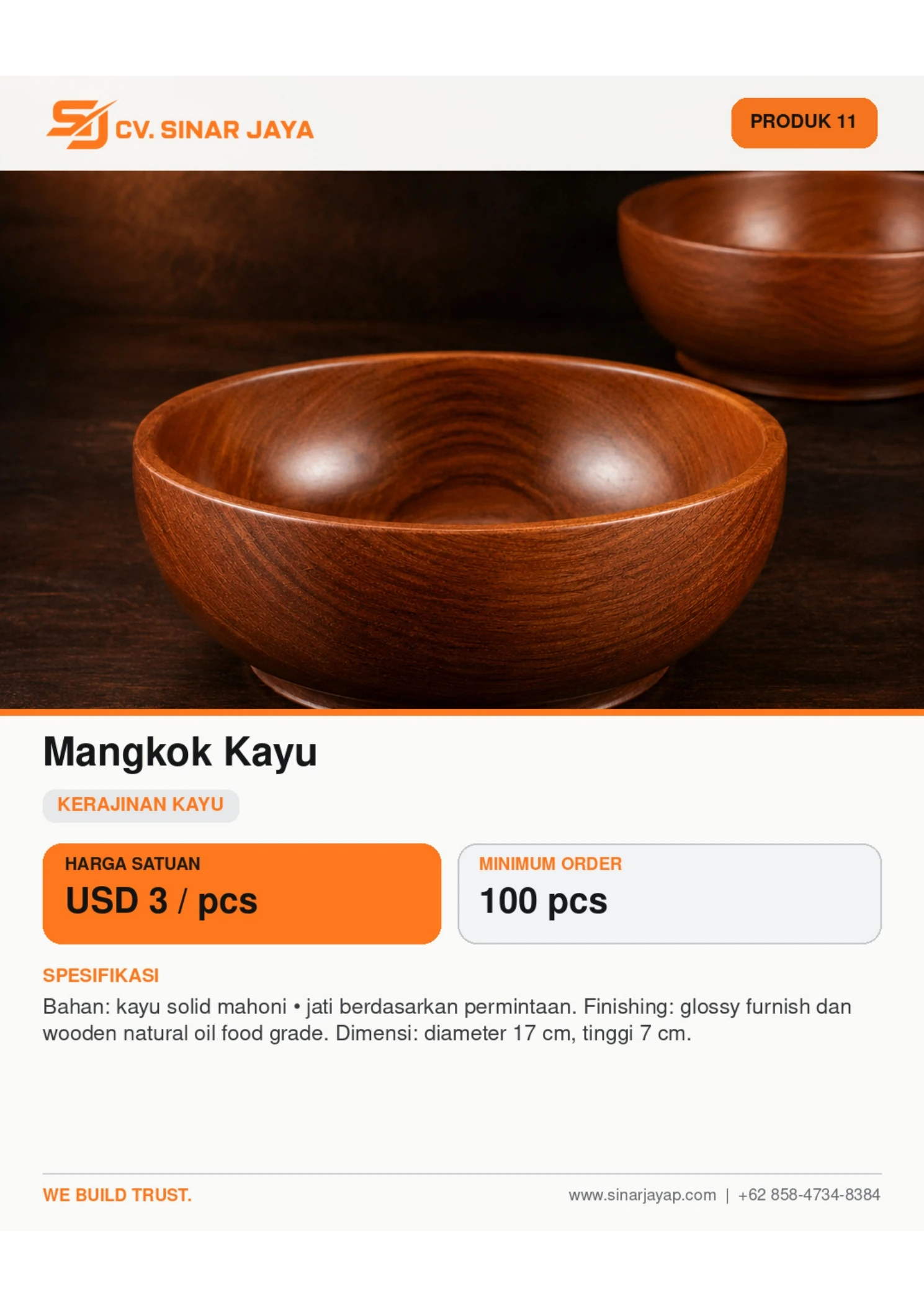 Mangkok Kayu