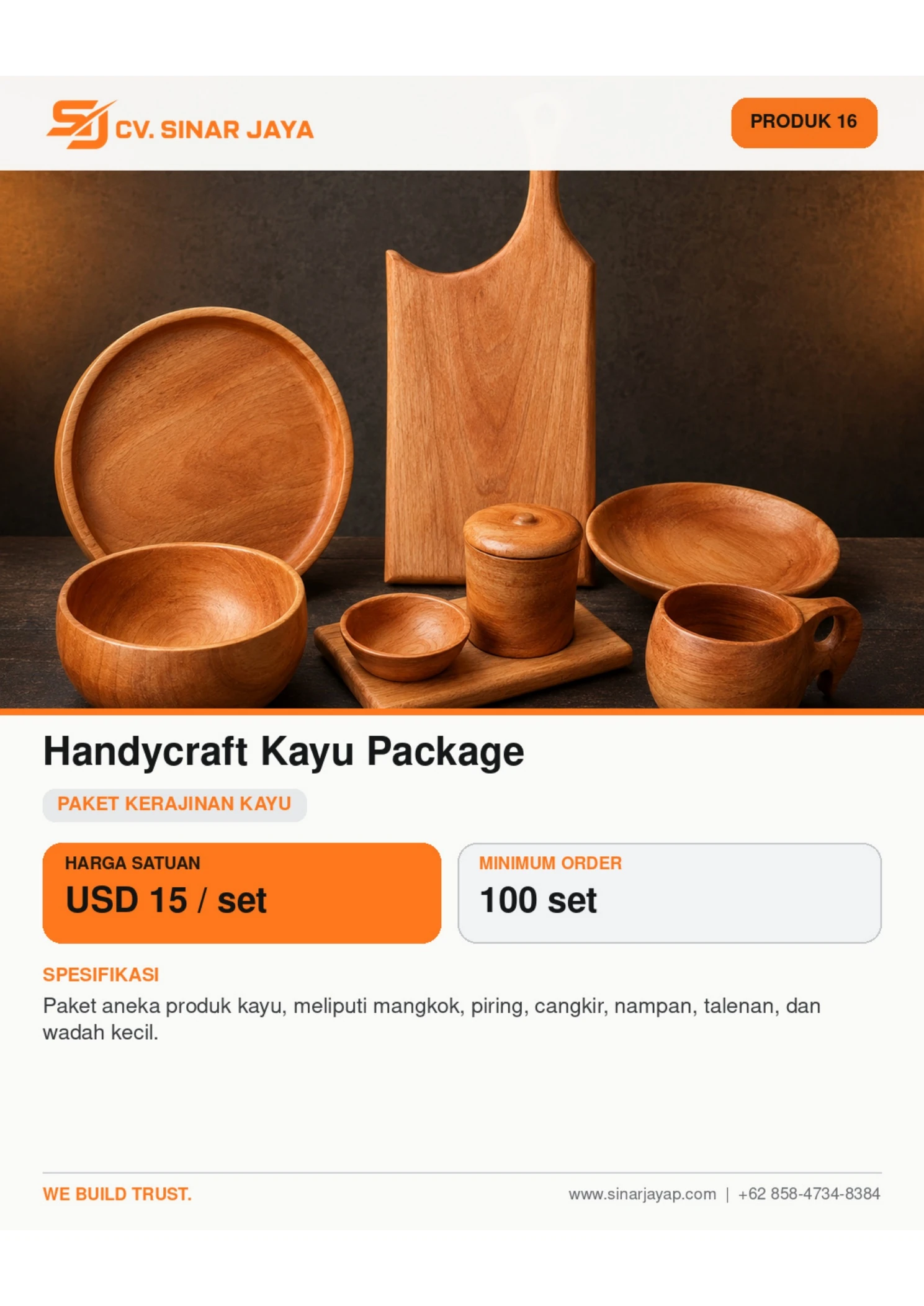 Handycraft Kayu Package