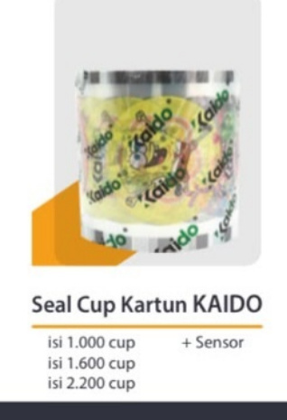Seal Cup Kartun Kaido